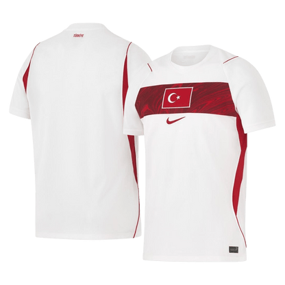 Turkey Mens Away Soccer Jersey World Cup 2026 White