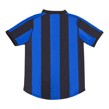 Retro Inter Milan Mens Home Soccer Jersey 1999/00 Blue&Black