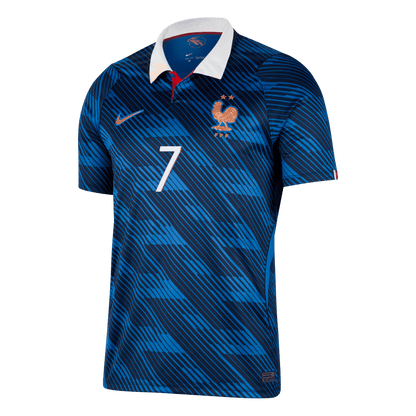 DEMBÉLÉ #7 France Mens Home Soccer Jersey World Cup 2026 Blue
