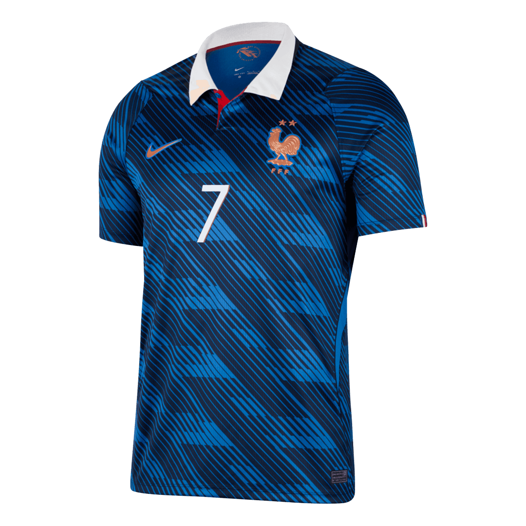 DEMBELE #7 France Mens Home Soccer Jersey World Cup 2026 Blue