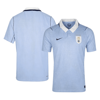Uruguay Mens Home Soccer Jersey World Cup 2026 Blue - Player Version