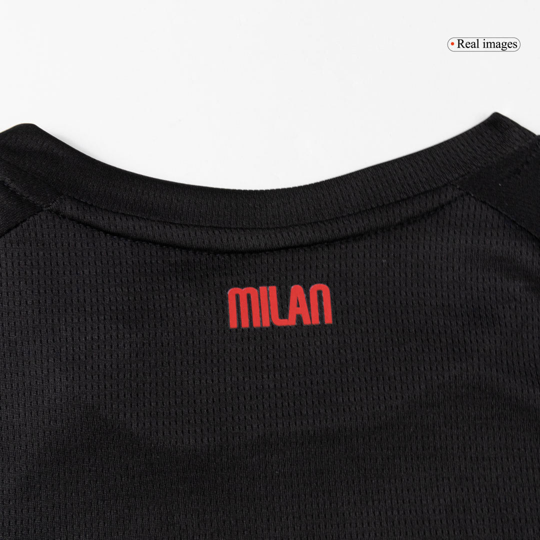 AC Milan Kids Home Soccer Full Set 2025/26 Red&Black
