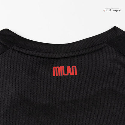 AC Milan Kids Home Soccer Full Set 2025/26 Red&Black