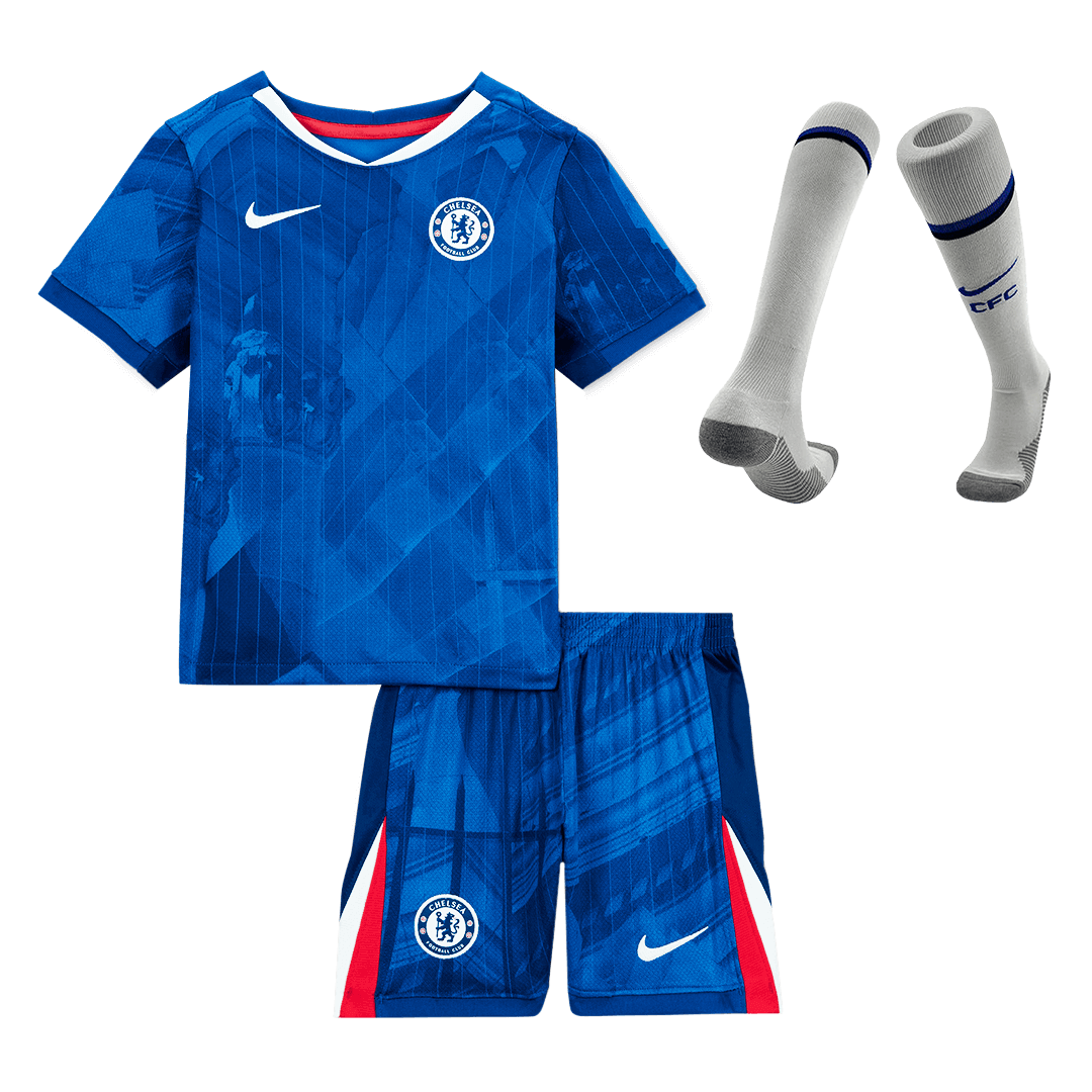 Chelsea Kids Home Soccer Full Set 2025/26 Blue