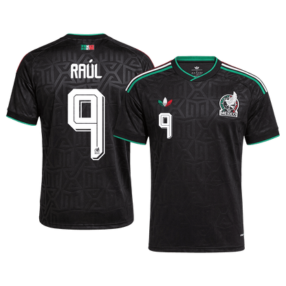 RAÚL #9 Mexico Mens Third Soccer Jersey World Cup 2026 Black
