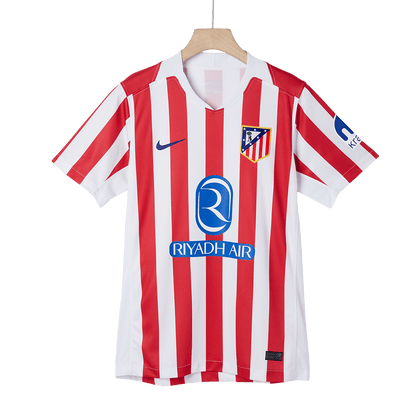 GRIEZMANN #7 Atletico Madrid Mens Home Soccer Jersey 2025/26 Red&White