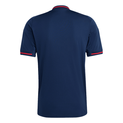 Olympique Lyonnais Mens Away Soccer Jersey 2025/26 Navy