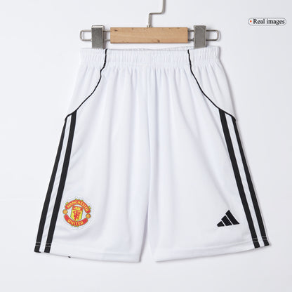 Manchester United Kids Home Soccer Full Set 2025/26 Red