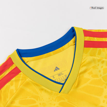 Colombia Mens Home Soccer Kit World Cup 2026 Yellow