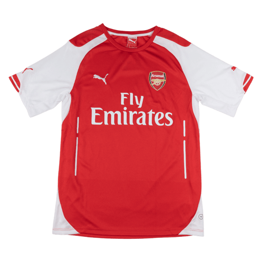 Retro Arsenal Mens Home Soccer Jersey 2014/15 Red