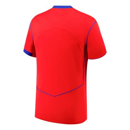 PSG Mens Third Away Soccer Jersey 2025/26 Red