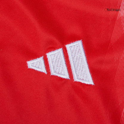 Bayern Munich Kids Home Soccer Kit 2025/26 Red