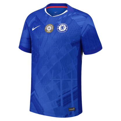 WORLD CHAMPIONS #25 Chelsea Mens Home Soccer Jersey 2025/26 Blue - Player Version