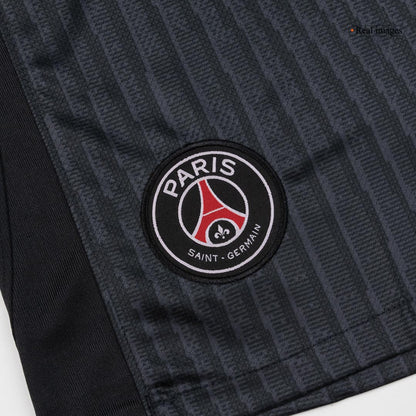 PSG Mens Fourth Away Soccer Shorts 2025/26 Black