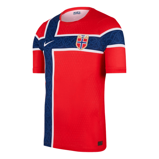 Norway Mens Home Soccer Jersey World Cup 2026 Red - Player Version