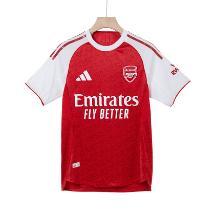 Arsenal Mens Home Soccer Full Set 2025/26 Red - Player Version