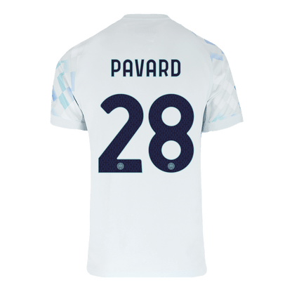 PAVARD #28 Inter Milan Mens Away Soccer Jersey 2025/26