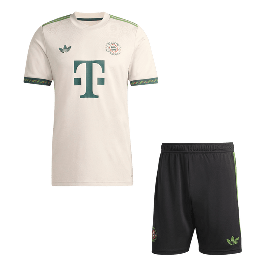 Bayern Munich Mens Soccer Kit 2025/26 Beige