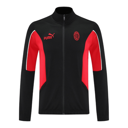 AC Milan Mens Training Tracksuit Kit 2025/26 Black