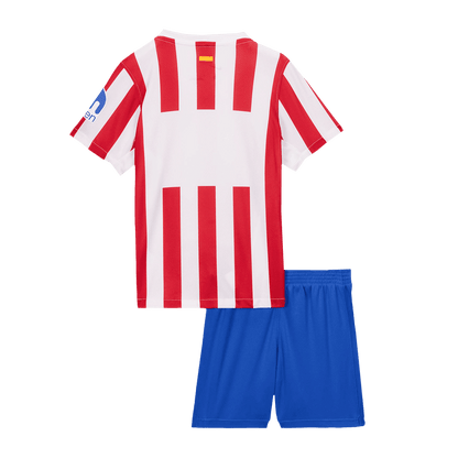 Atletico Madrid Kids Home Soccer Kit 2025/26 Red&White