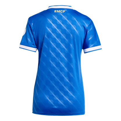 Real Madrid Womens Third Away Soccer Jersey 2025/26 Blue