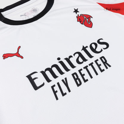 AC Milan Kids Away Soccer Full Set 2025/26 White