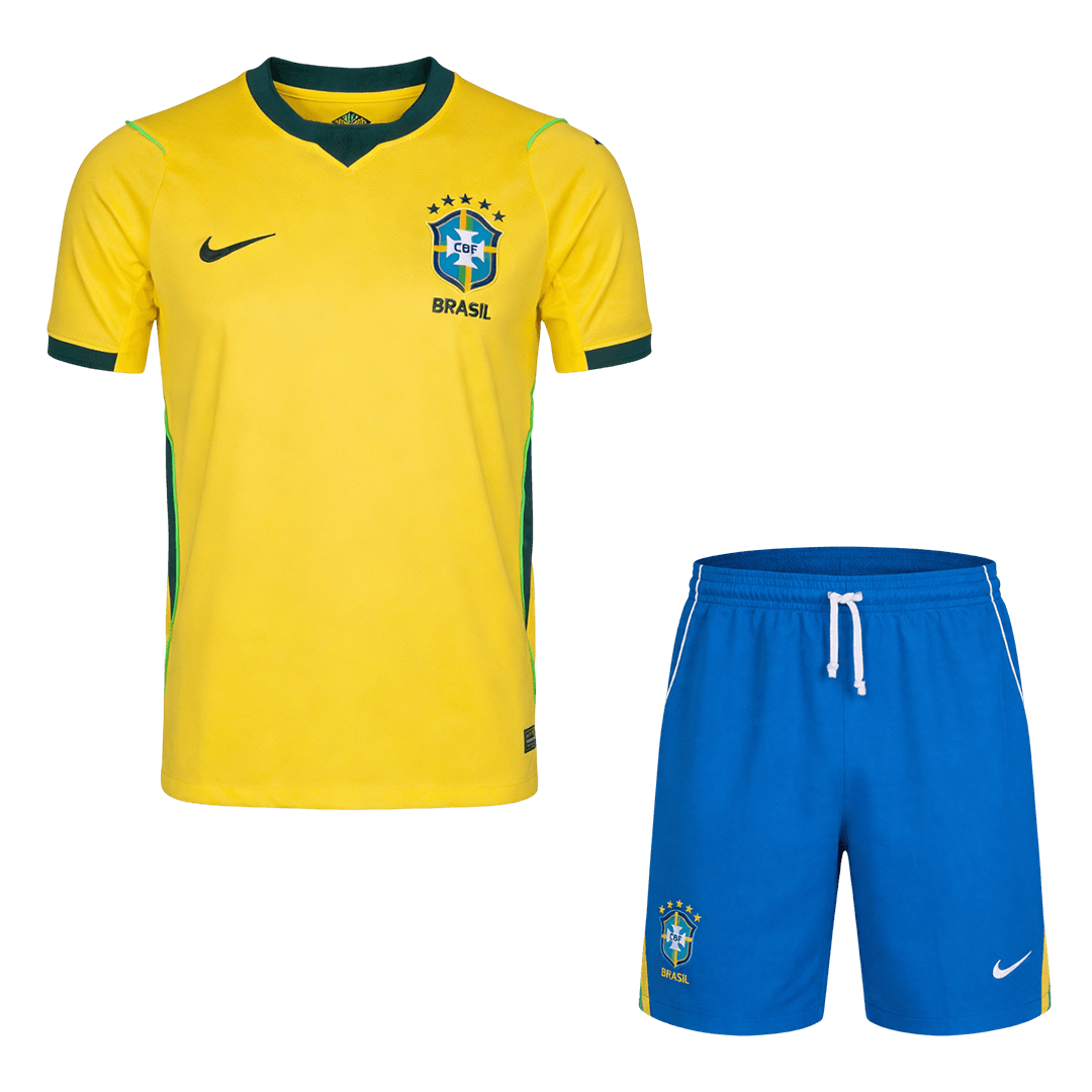 Brazil Mens Home Soccer Kit World Cup 2026 Yellow