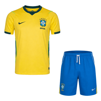 Brazil Mens Home Soccer Kit World Cup 2026 Yellow