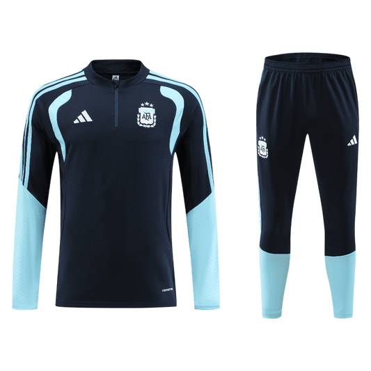 Argentina Mens Training Tracksuit Kit 2026 Navy