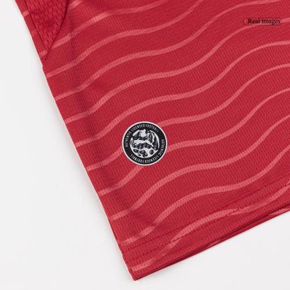 RONALDO #7 Portugal Kids Home Soccer Kit World Cup 2026 Red [PREMIUM]