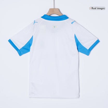 Marseille Kids Home Soccer Kit 2025/26 White