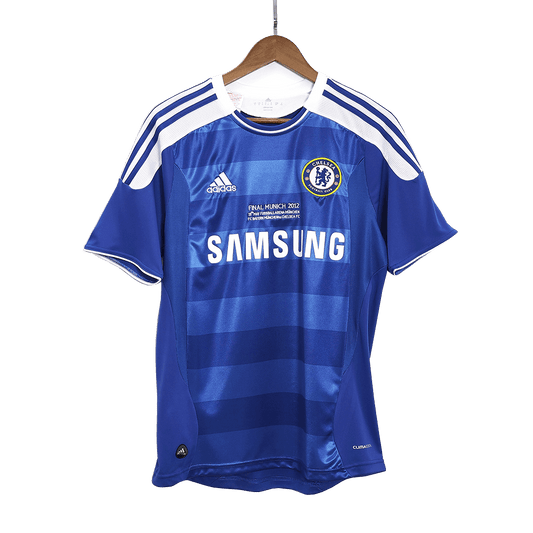 Retro Chelsea Mens Home Soccer Jersey UCL 2011/12 Blue