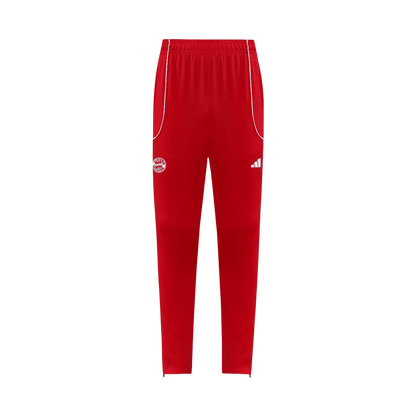 Bayern Munich Mens Training Tracksuit Kit 2025/26 Red