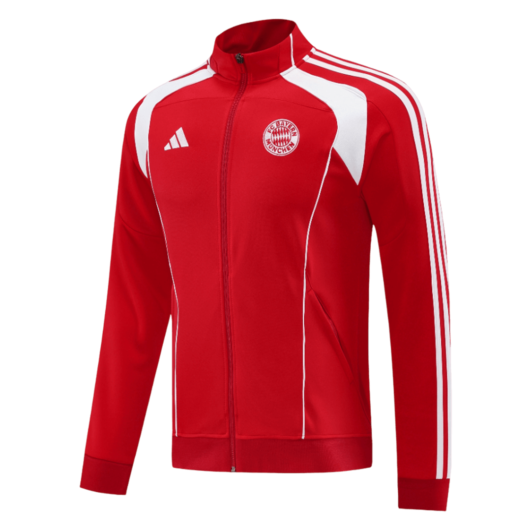 Bayern Munich Mens Training Tracksuit Kit 2025/26 Red