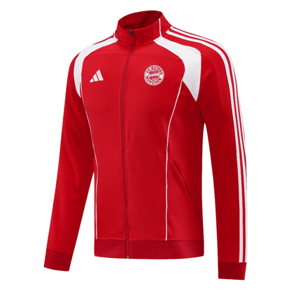 Bayern Munich Mens Training Tracksuit Kit 2025/26 Red