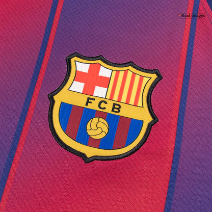 LAMINE YAMAL #10 Barcelona Mens Home Soccer Jersey 2025/26 Red&Blue [PREMIUM]