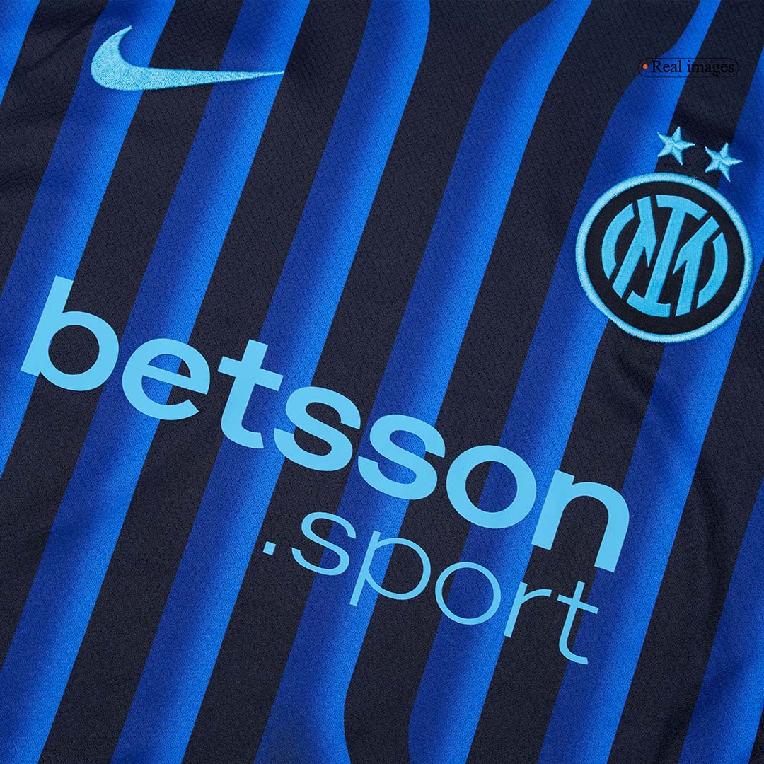 THURAM #9 Inter Milan Mens Home Soccer Jersey 2025/26 Blue&Black