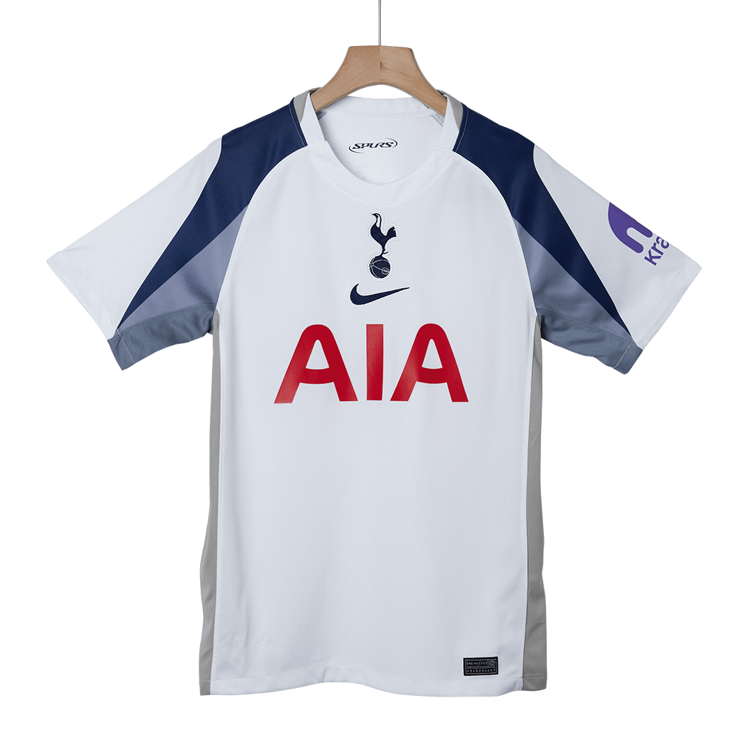 XAVI #7 Tottenham Hotspur Mens Home Soccer Jersey UCL 2025/26 White