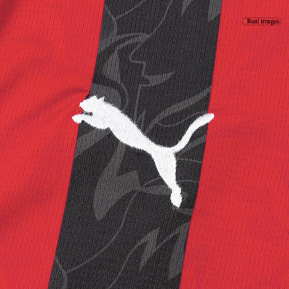AC Milan Mens Home Soccer Jersey 2025/26 Red&Black [PREMIUM]