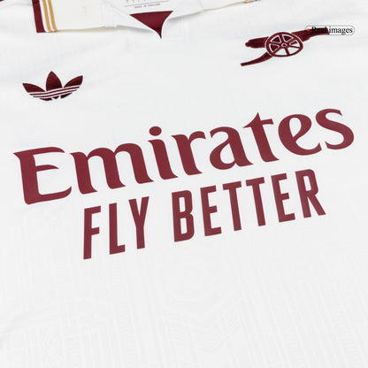 HAVERTZ #29 Arsenal Mens Third Away Soccer Jersey 2025/26 White