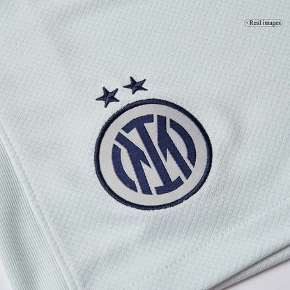 Inter Milan Mens Away Soccer Shorts 2025/26 White