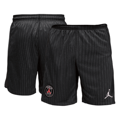 PSG Mens Fourth Away Soccer Shorts 2025/26 Black