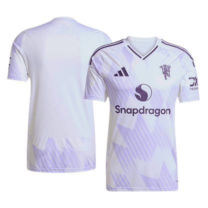 Manchester United Mens Away Soccer Jersey 2025/26 White