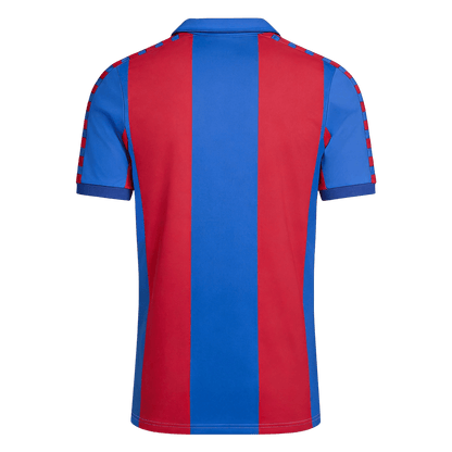 Retro Barcelona Mens Home Soccer Jersey 1980/82 Blue&Garnet
