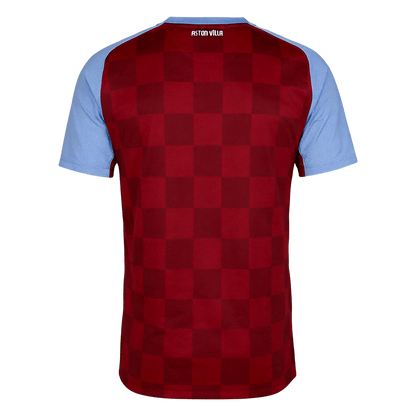 Retro Aston Villa Mens Home Soccer Jersey 2011/12 Red