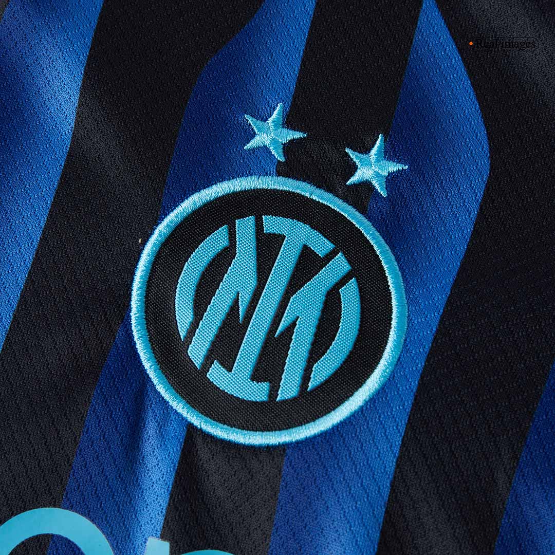 Inter Milan Kids Home Soccer Full Set 2025/26 Blue&Black