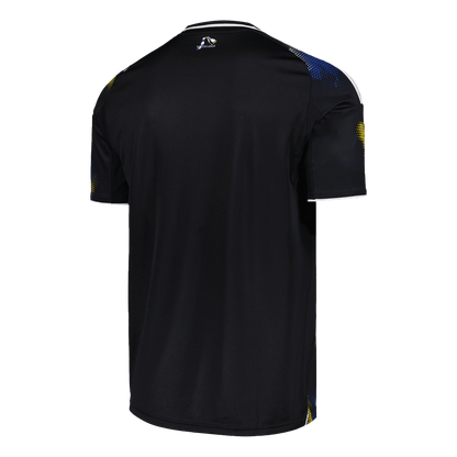 Leeds United Mens Third Away Soccer Jersey 2025/26 Black