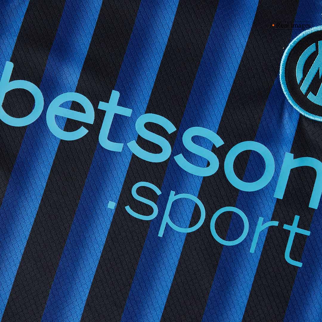 Inter Milan Kids Home Soccer Full Set 2025/26 Blue&Black