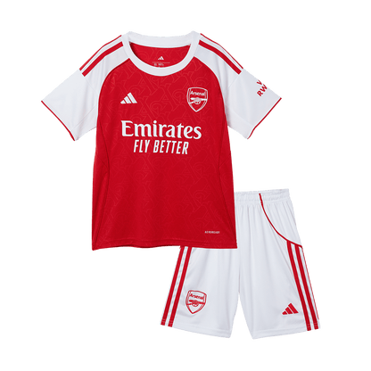 Arsenal Kids Home Soccer Kit 2025/26 Red