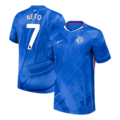 NETO #7 Chelsea Mens Home Soccer Jersey 2025/26 Blue [PREMIUM]